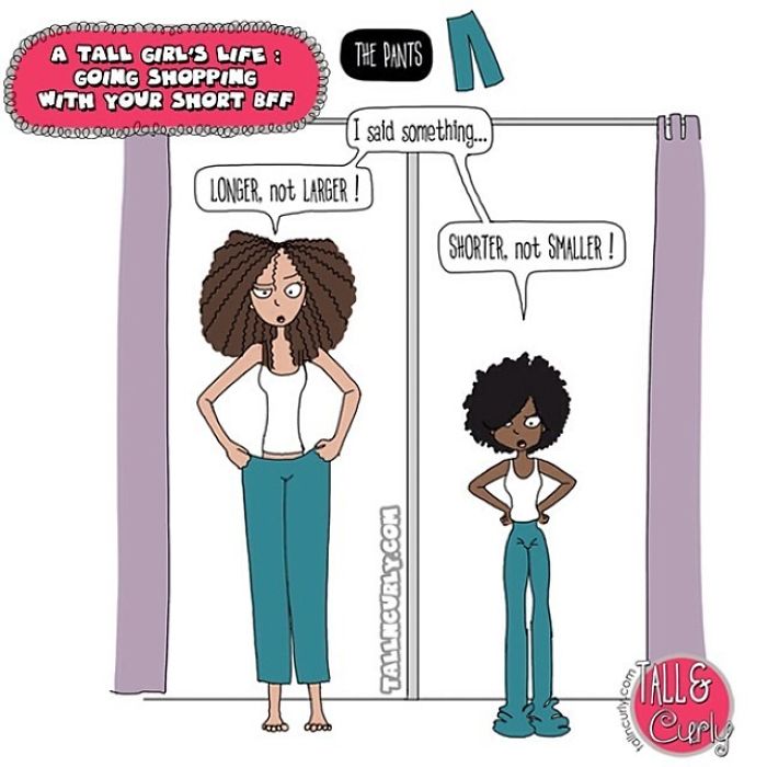 A Tall Girl's Life : Going Shopping With Your Short Bff