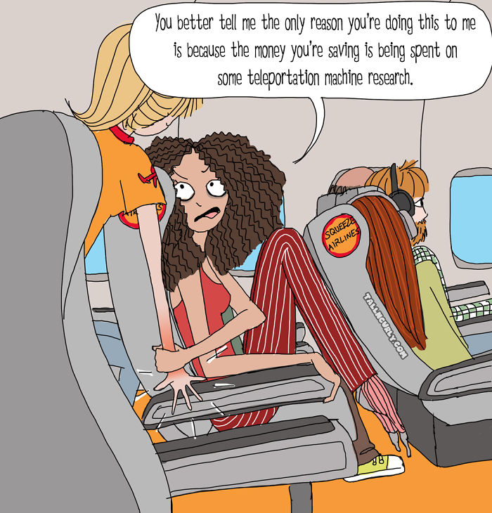 A Tall Girl's Life: On The Plane