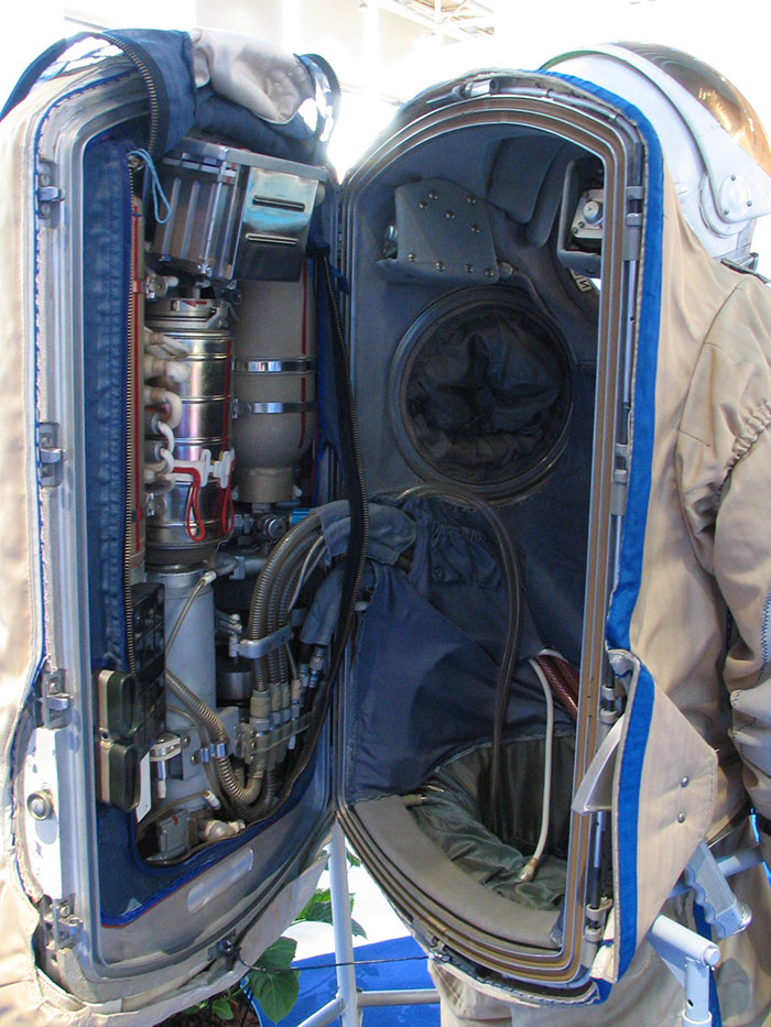 The Inside Of A Space Suit