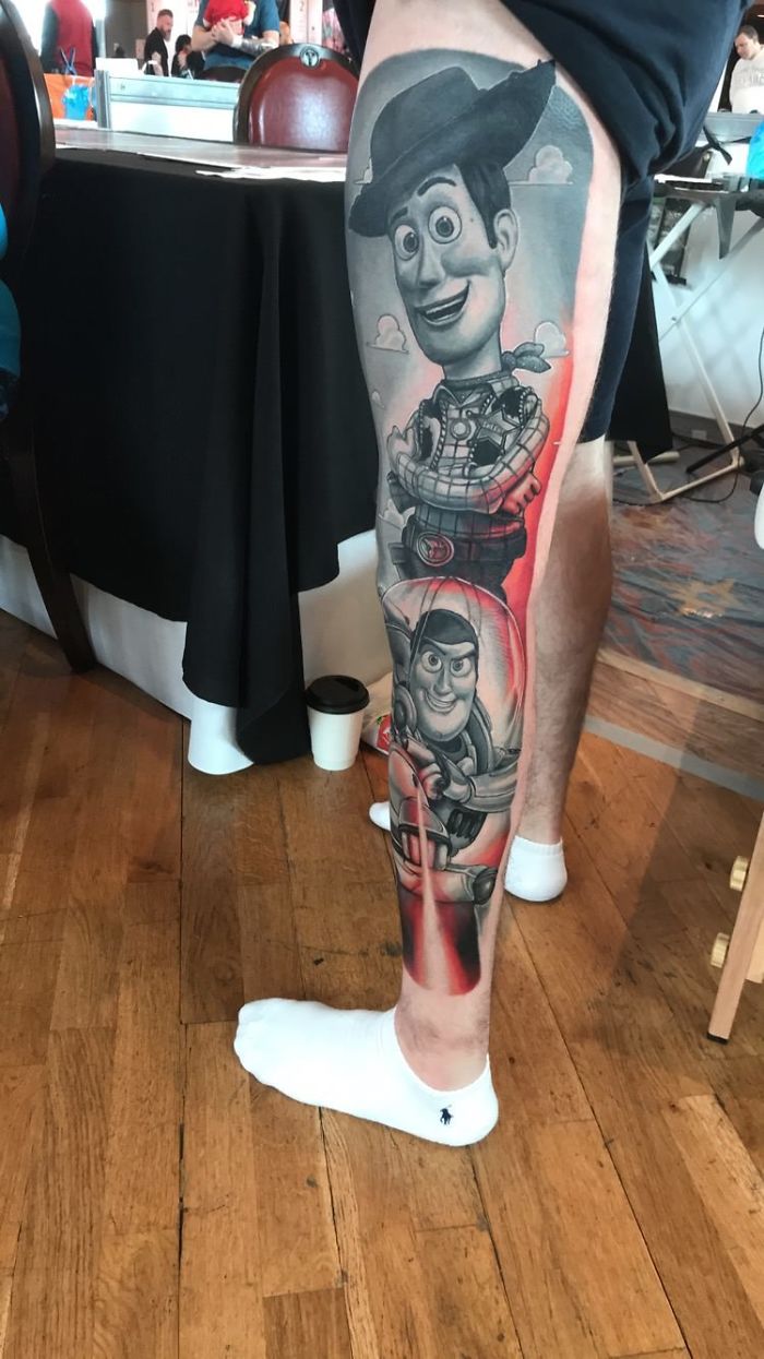 45 Of The Most Epic Leg Tattoos