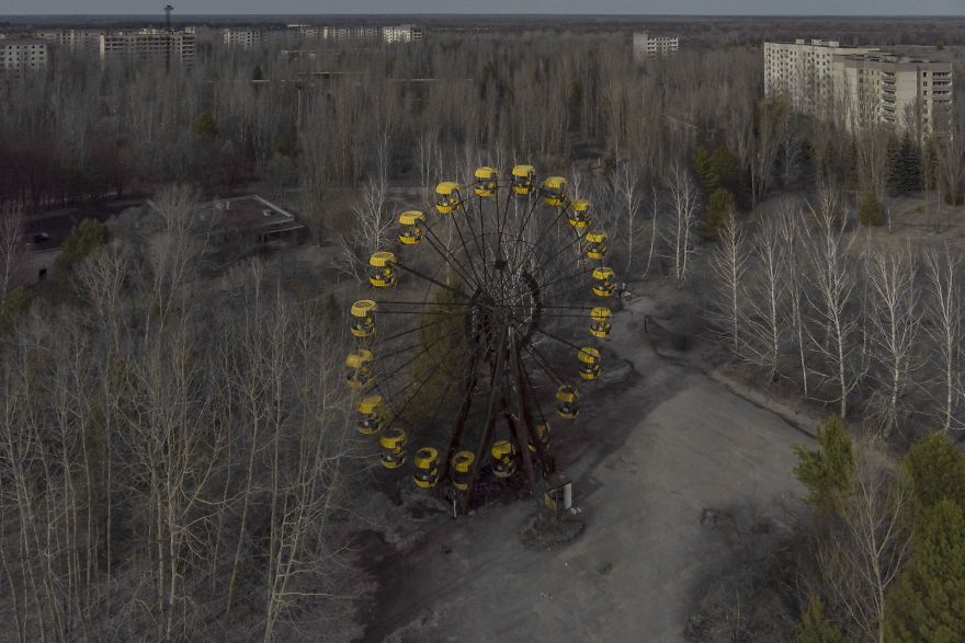  photographed cities chernobyl pripyat years after 