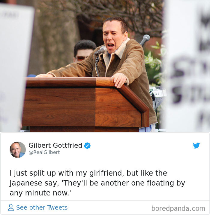 Gilbert Gottfried Made Insensitive Jokes About The The Earthquake Disaster In Japan Which Cost Him A Voice Acting Role