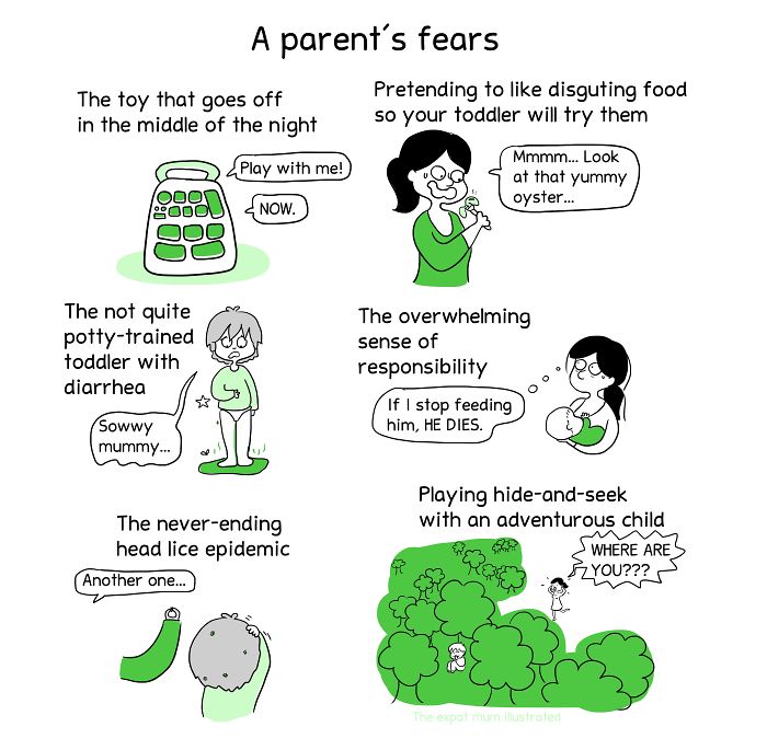 Every Parent's Life In Comics