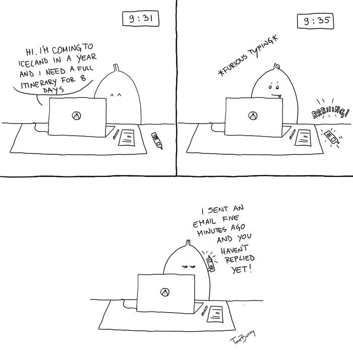 The Tourbunny - 15 Relatable Comics About Encounters With Horrible Tourists