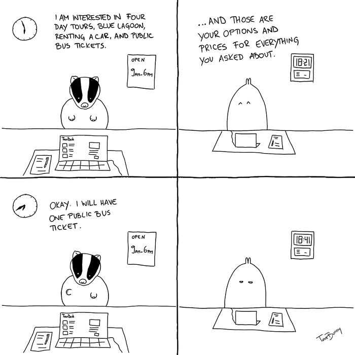 The Tourbunny - 15 Relatable Comics About Encounters With Horrible Tourists