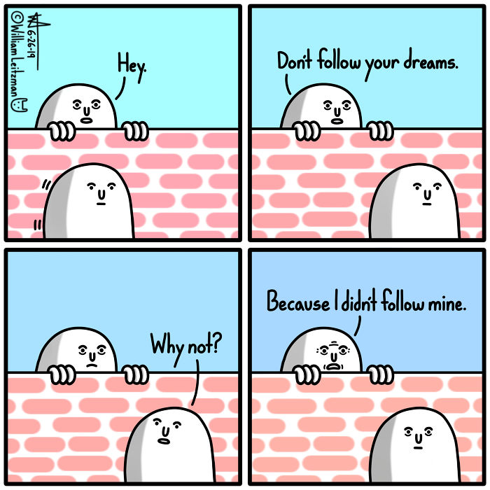 I Didn't Follow Mine