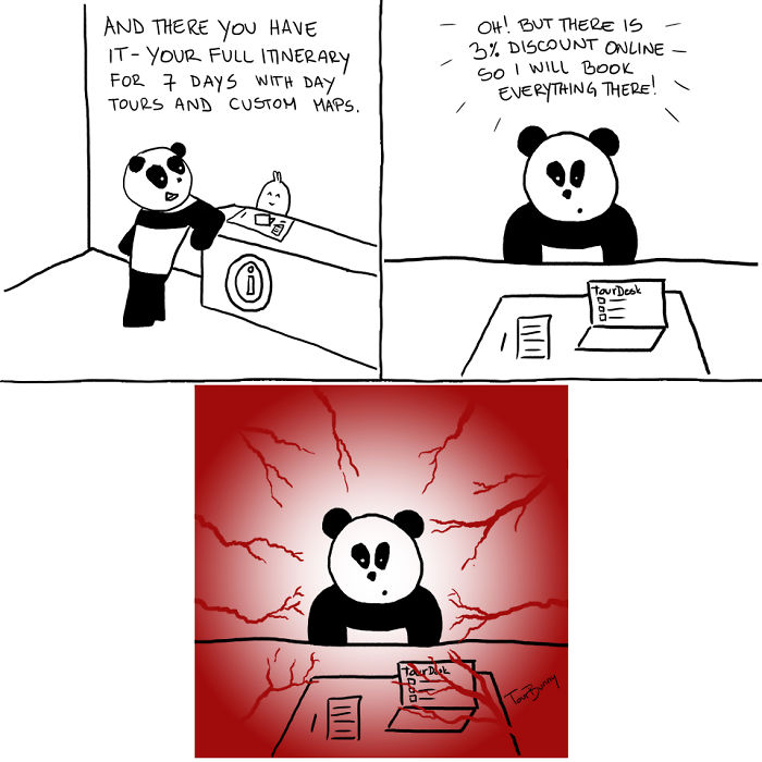 The Tourbunny - 15 Relatable Comics About Encounters With Horrible Tourists