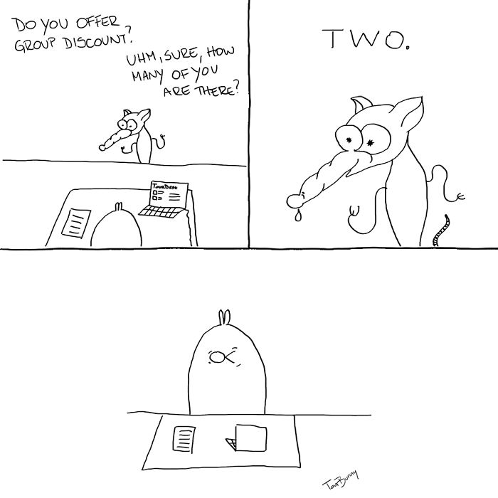 The Tourbunny - 15 Relatable Comics About Encounters With Horrible Tourists