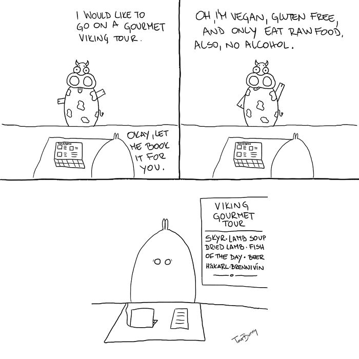 The Tourbunny - 15 Relatable Comics About Encounters With Horrible Tourists