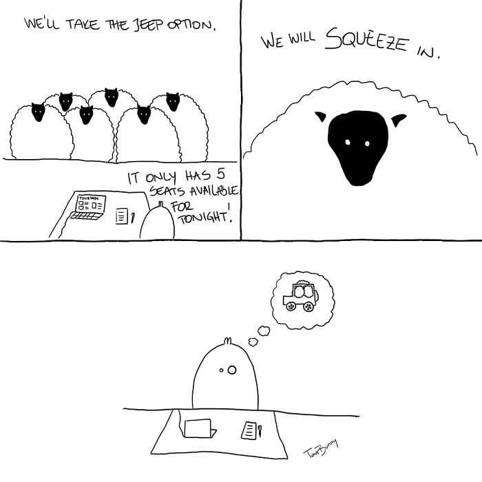 The Tourbunny - 15 Relatable Comics About Encounters With Horrible Tourists