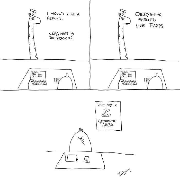 The Tourbunny - 15 Relatable Comics About Encounters With Horrible Tourists