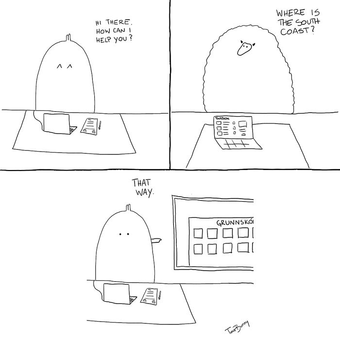 The Tourbunny - 15 Relatable Comics About Encounters With Horrible Tourists