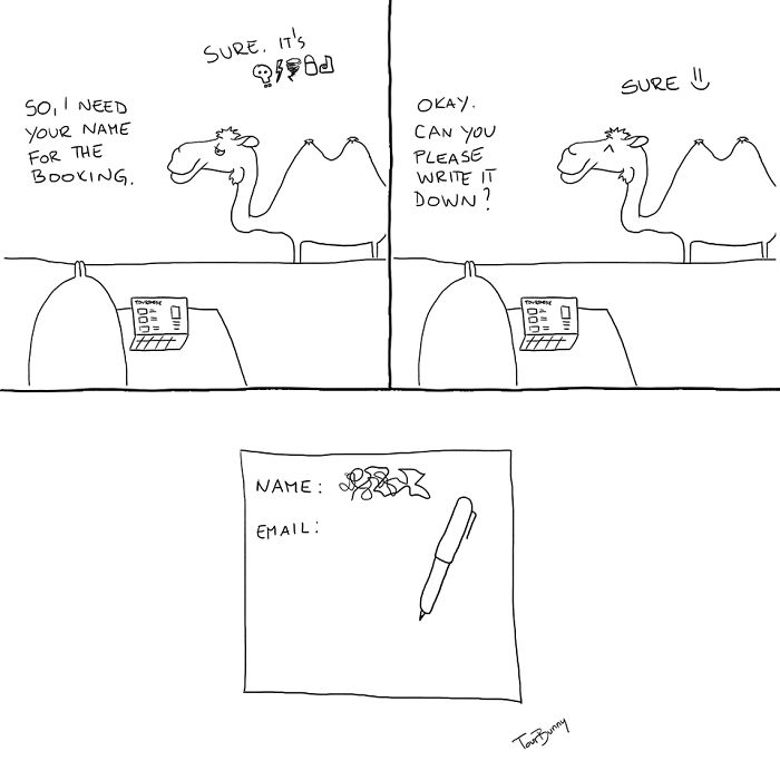 The Tourbunny - 15 Relatable Comics About Encounters With Horrible Tourists