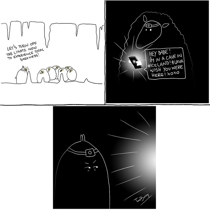 The Tourbunny - 15 Relatable Comics About Encounters With Horrible Tourists