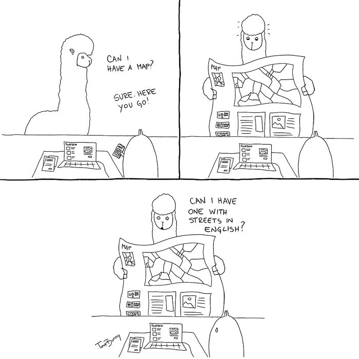 The Tourbunny - 15 Relatable Comics About Encounters With Horrible Tourists