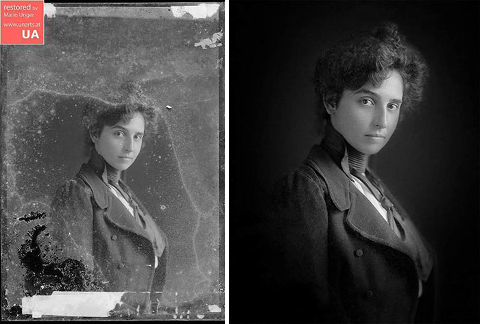  photographer spends 1000s hours painstakingly restoring unrestorable photos 