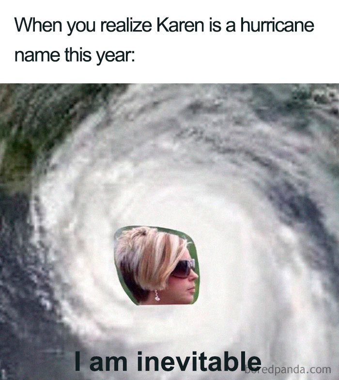 This Tropical Storm Is Named Karen And People Say It ...