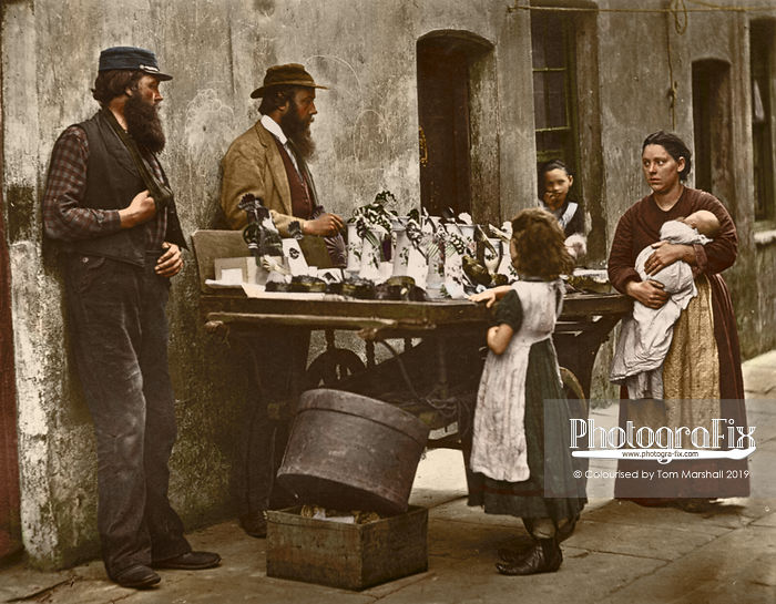 I Colourised 11 Photos From Over 140 Years Ago That Show The Street Life Of Victorian London