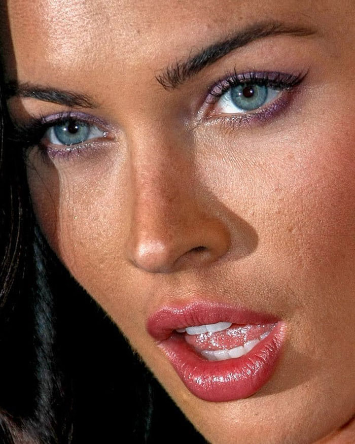 Extreme Closeups Of Celebrity Faces That Show That Theyre Just As