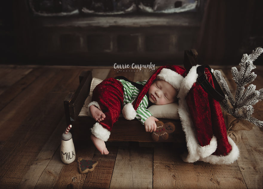  capture sweet little sleepy christmas babes 