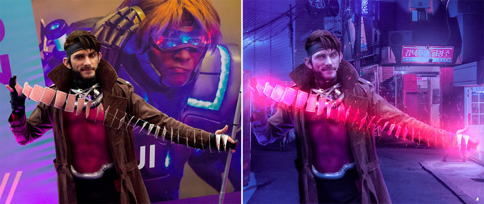  photographed cosplayers inserted them into mock posters 