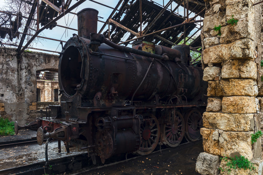  lebanon derelict railway network 