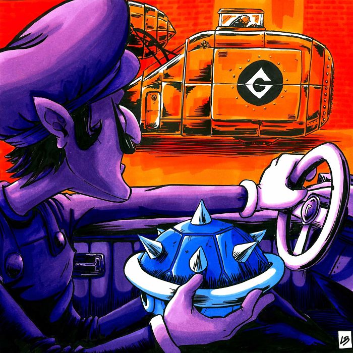 Waluigi vs. Gru