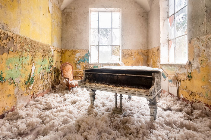  photograph abandoned pianos left rot pics 