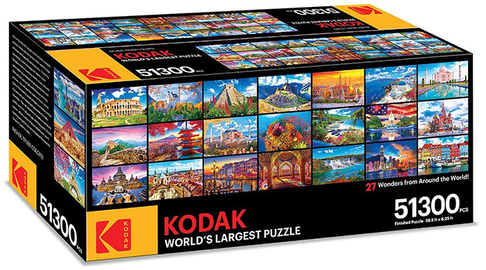  kodak releases 300-piece puzzle should last 