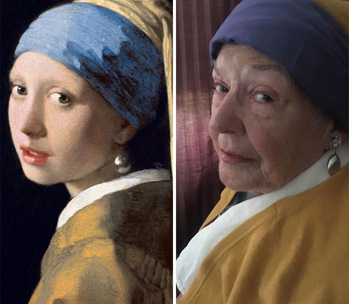  daughter her 83-year-old mother are recreating famous 