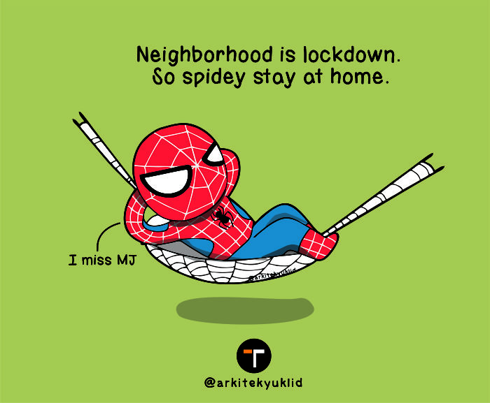Bored Spidey