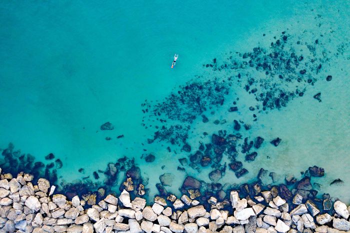  capture drone photographs tel aviv from above 