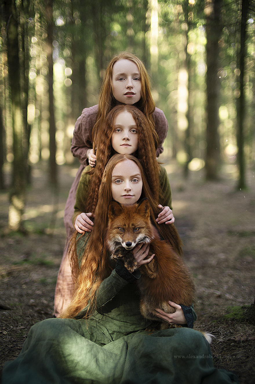 I Photograph Beautiful Girls With Adorable Foxes (12 New Pics)