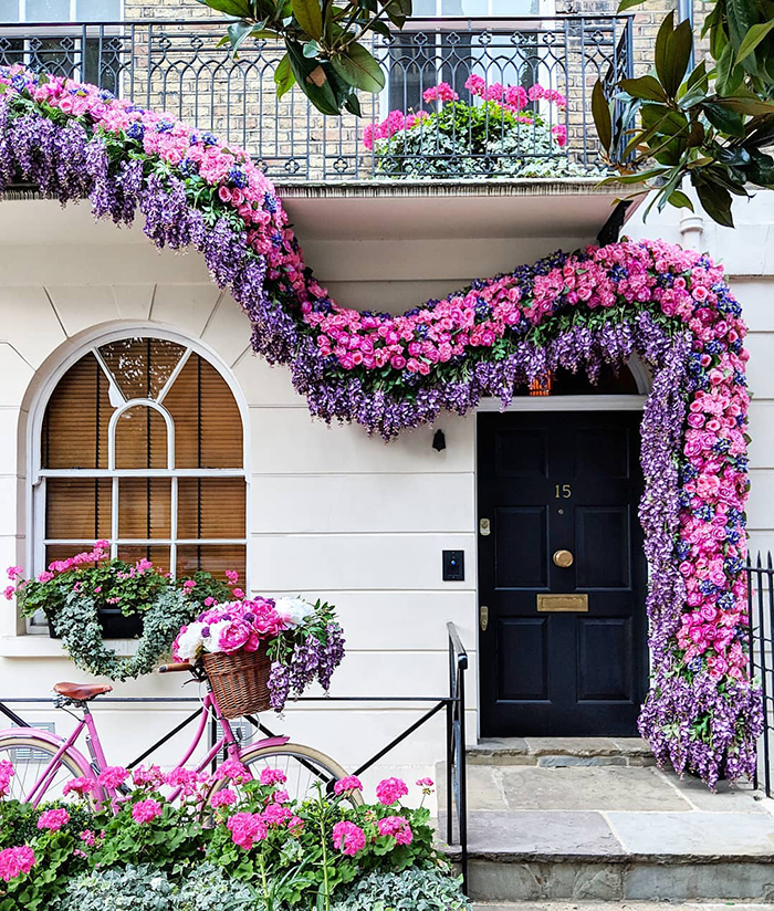 55 Photos Of Beautiful Front Doors In London That Look Like Theyre Straight Out Of A Wes Anderson Movie