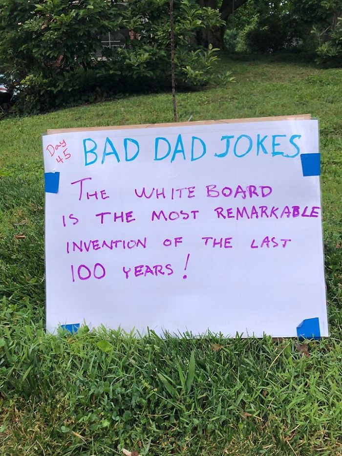 Man On A Hunt For The Worst Dad Jokes Goes Viral (60 Pics) Success