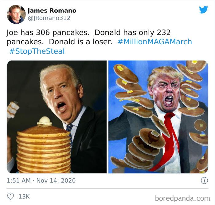 Trump Supporters Start A Million MAGA March Hashtag, TikTokers Use It To Post Pancake Pics
