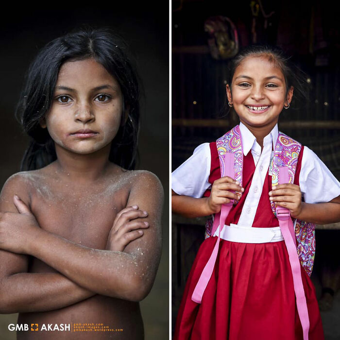 19 Before And After Photos Showing How The Lives Of Bangladeshi Working Kids Changed After This Photographer Funded Their Education