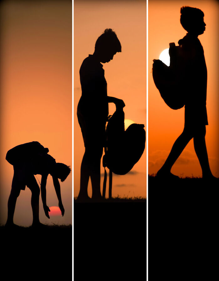 I Found My Passion For Doing Sunset Silhouettes, Here Are 27 Of My Favorite Ones