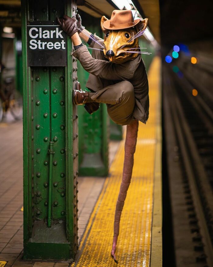 This Photographer Asks Unique Strangers To Pose For Him On The New York Subway (83 Pics)