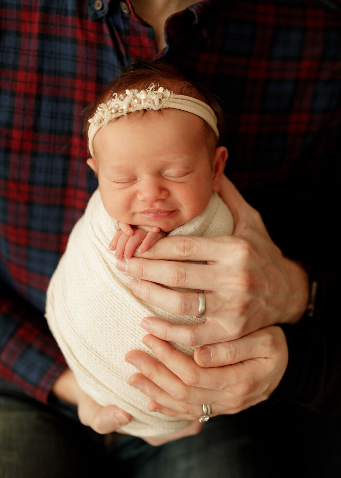  photographed newborn baby girl 