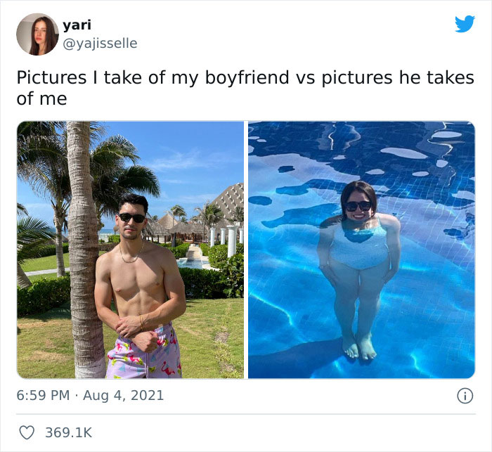 51 Side-By-Side Photos Of How Girlfriends Take Pictures Of Their Boyfriends And Vice Versa