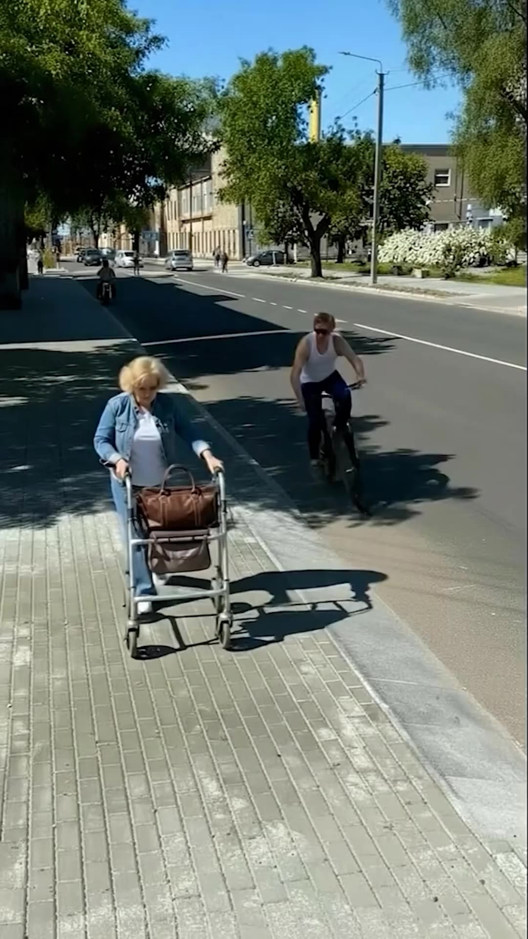 How a Biker Saved This Old Lady From Thief
