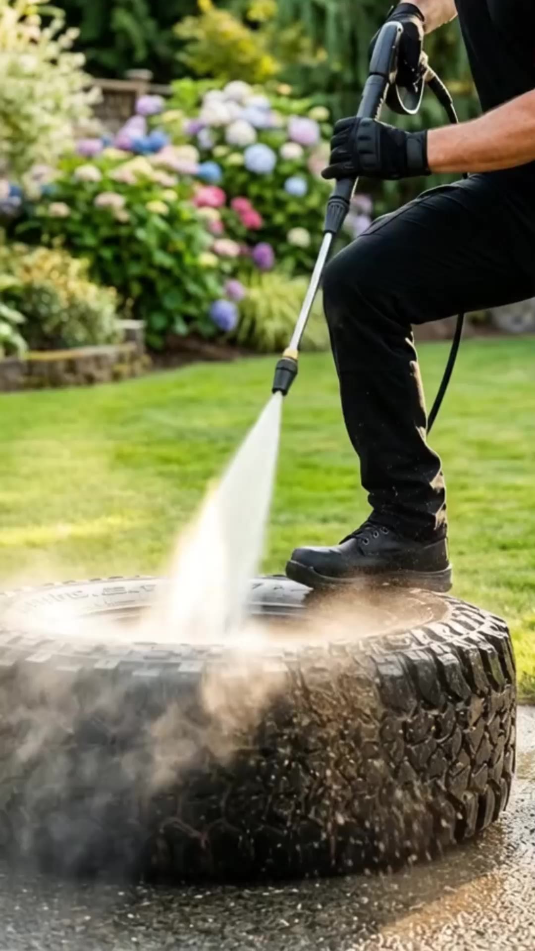 Genius Tire Upcycling for Your Garden! 🌿