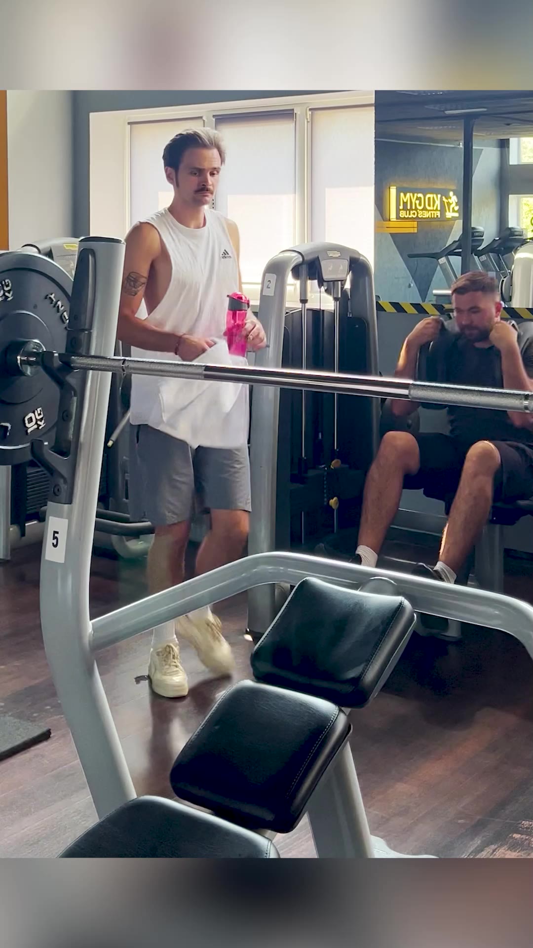 Sneaky guy at the gym — Wait Until You See What Happens Next