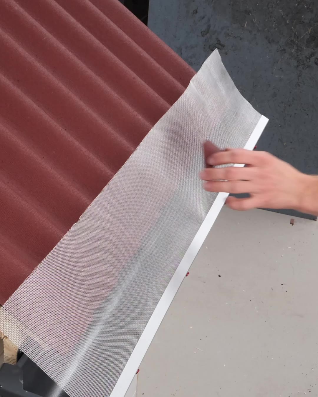 Protect your roof with netting!