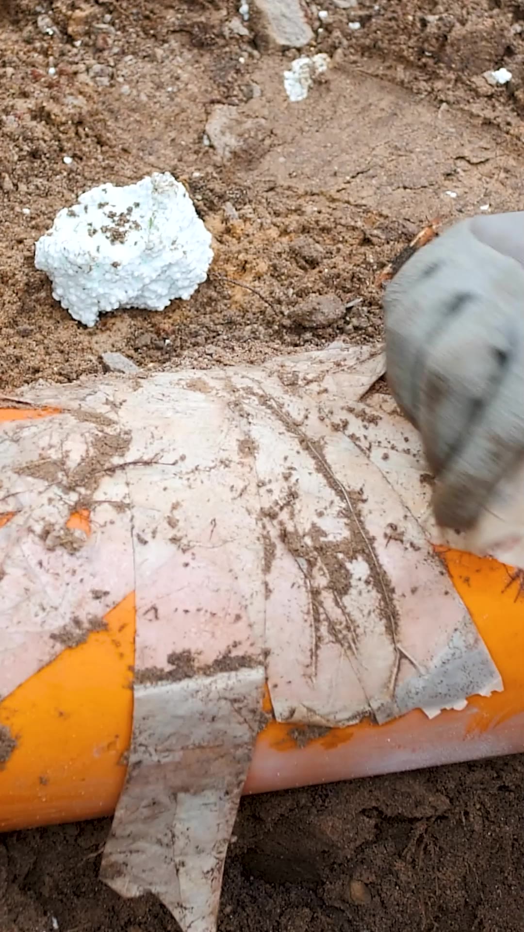 Leaky Cracked PVC Sewer Pipe Repair