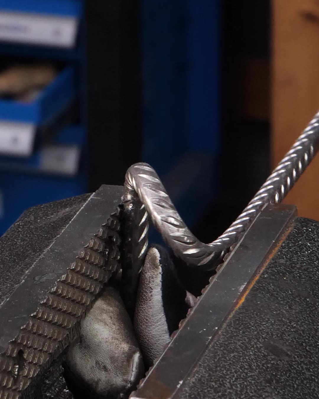 Bend Rebar Into a Handle!