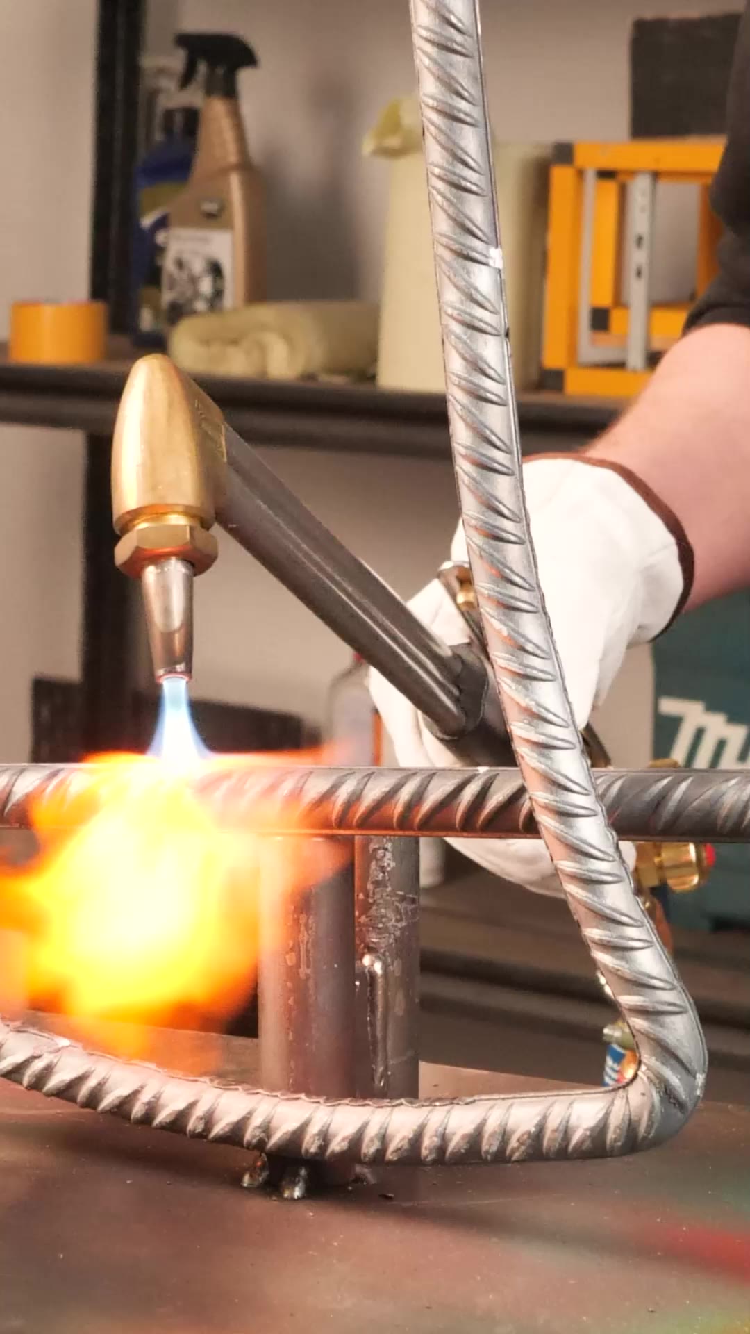 Powerful Rebar Axe