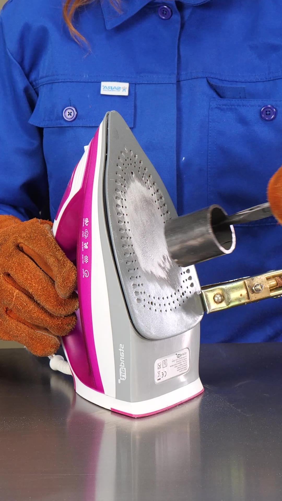 Easy PVC widening tool