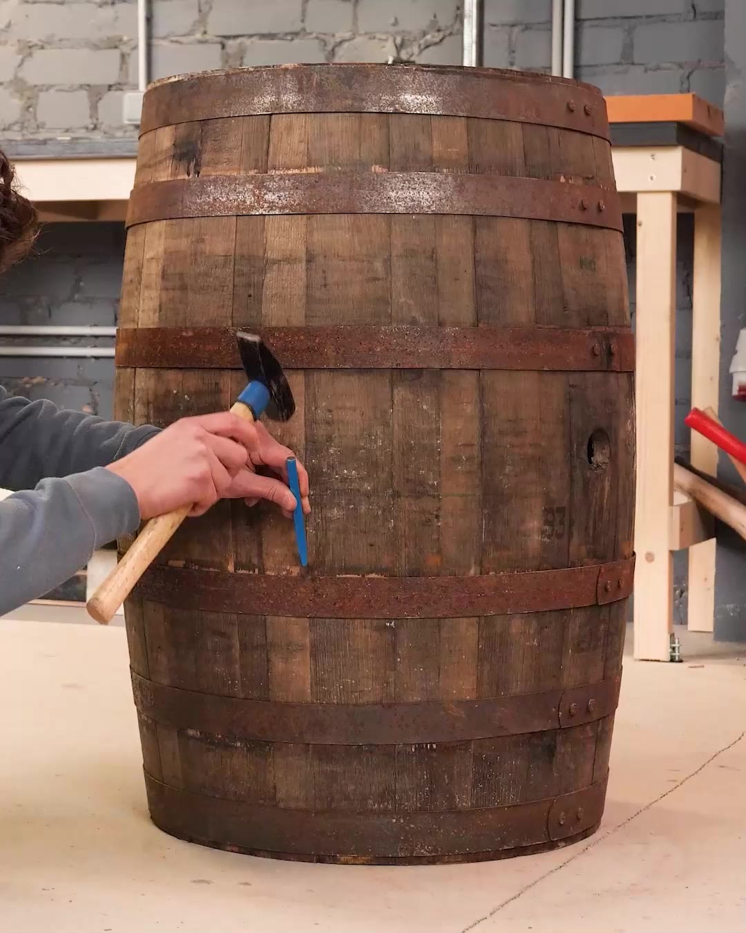 Reusing old barrels